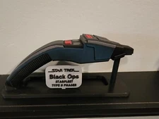 Star Trek BLACK OPS! Phaser 3d Printed Back by popular demand!
