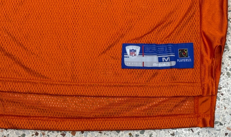 Camiseta de fútbol americano Reebok On Field NFL Chicago Bears de colección #54 Brian Urlacher talla M Foto 3 de 4