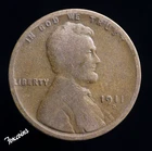 ✅  1911-D Lincoln Wheat Cent - VG+