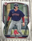 2023 BOWMAN ROMAN ANTHONY 1st BOWMAN PROSPECT CARD NO. BP-71 BOSTON RED SOX