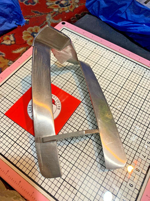 Stainless Steel Mixing Paddle, Dbl Blade, M710, Krowne?, 9'' x 5-1/8'', Meat Grind