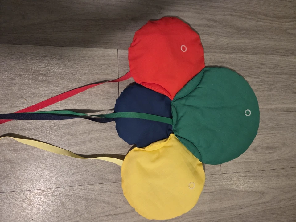 Colgante de pared con globo de tela vintage - decoración de habitación infantil o infantil Foto 4 de 4