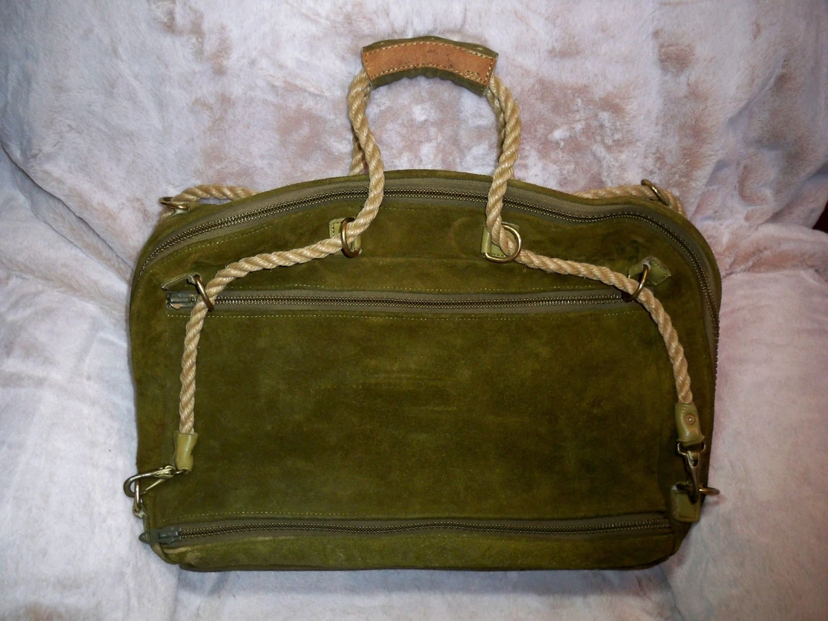 Hartman luggage ガーメントバッグ カーキ レザー❷ ビンテージ Hartmann Green Travel Luggage for sale | eBay