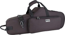 New Improved Fit MX305CT Max Tenor Saxophone Case with Backpack Straps, Black