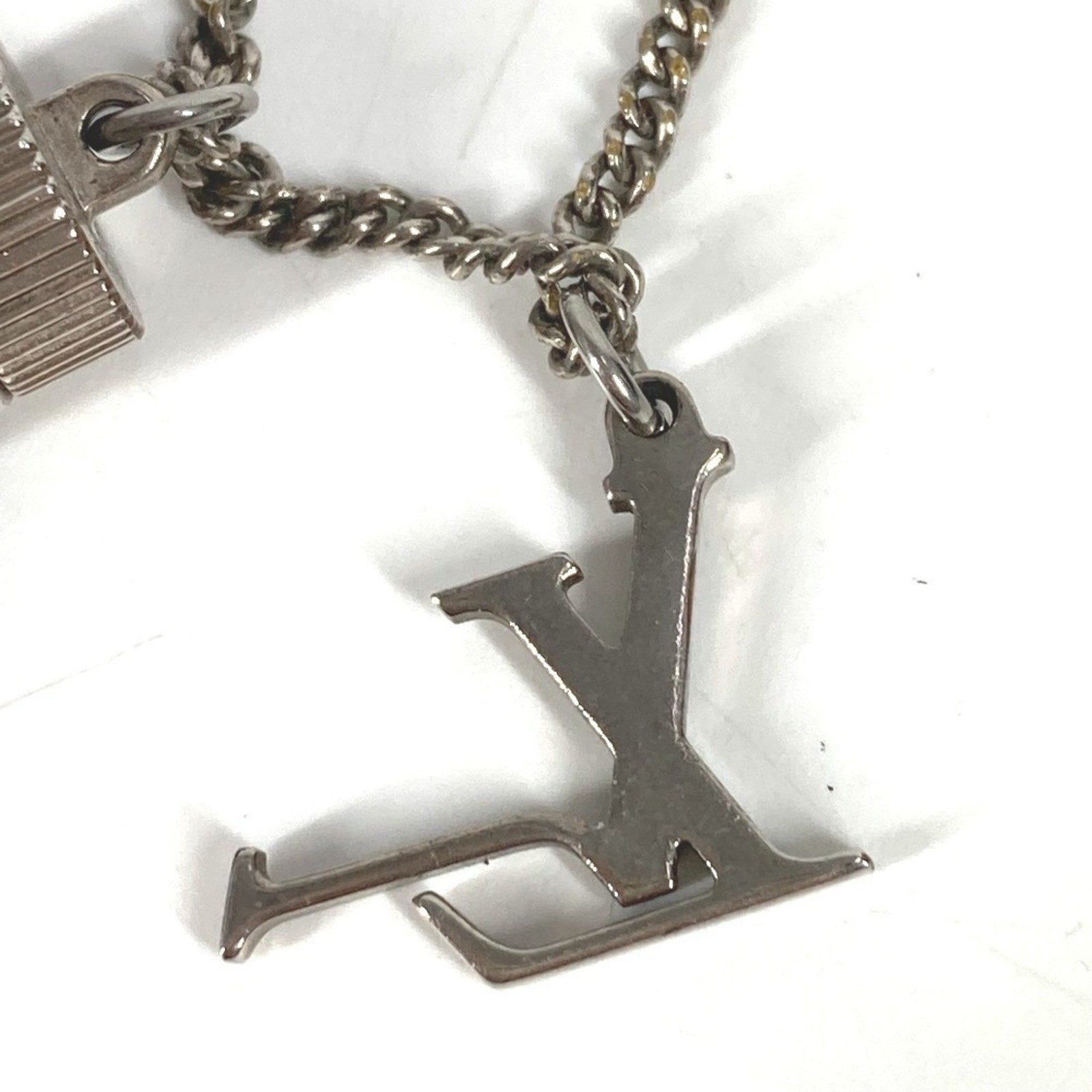 LOUIS VUITTON M63641 Monogram Eclipse Necklace Ch… - image 8