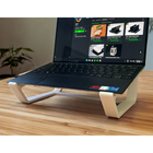 Laptop Riser Stand Ergonomic – Desk Setup Organizer with Cooling & Storage