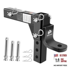 Adjustable Trailer Hitch Ball Mount 9-12 Drop Hitch Ball Mounthitch Pin