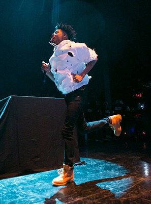 Danny Brown performs at DTE Energy Music Theater on September 26 2- Old Photo 9