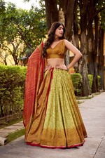 Party Lehenga Wedding Indian Festival Navratri Heavy Bridal ethinc Lengha Choli