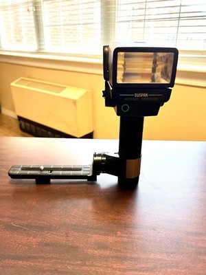 Sunpak Auto 522 Thyristor Flash w/ Bracket Handle Vintage Camera Flash Unit