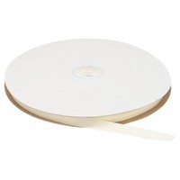 "Samt Farbband 3/8\" X 25 Yard Einseitige Spule Seidig FüR Basteln Creme"