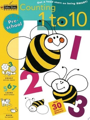 Counting 1 to 10: Get a Head Start on Being Smart by Golden Books, Very Good Boo
