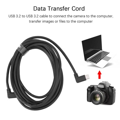 TypeC To TypeC Camera To Computer Data Transfer Cord For VR Fast Transmission CB