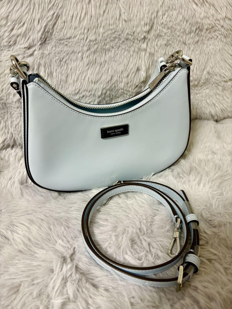 Kate Spade Sam Icon Small Convertible Crossbody Blue | eBay
