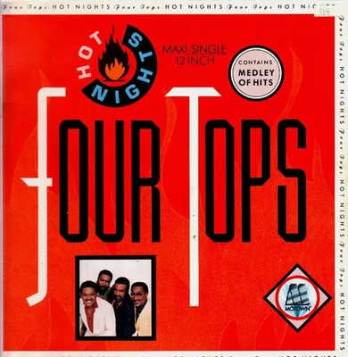 Four Tops Hot Nights Vinyl Single 12inch NEAR MINT Motown