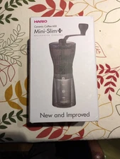 Hario Mini Mill Slim Plus Hand Coffee Grinder MSS-1 DTB New In Box