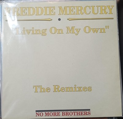 Freddie Mercury Living On My Own Remixes 1992 Belgium Vinyl