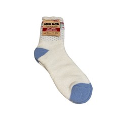 MUK LUKS Women's Tall Crew Lounge Socks Size 6-10