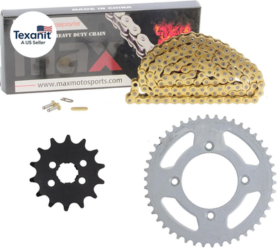 #ad Drive Chain and Sprocket Kit Replacement for Honda XR80R 1985 2003 CRF80F 2004 $71.60