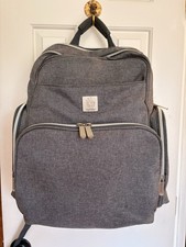 Ergobaby Anywhere Diaper Bag Backpack Heather Gray