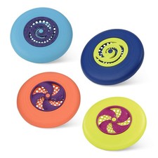 Flying Disc Set for Kids 4 Colorful Discs for Outdoor Fun, Sports  Games