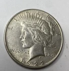 1922 Liberty Peace Dollar 90% Silver Coin
