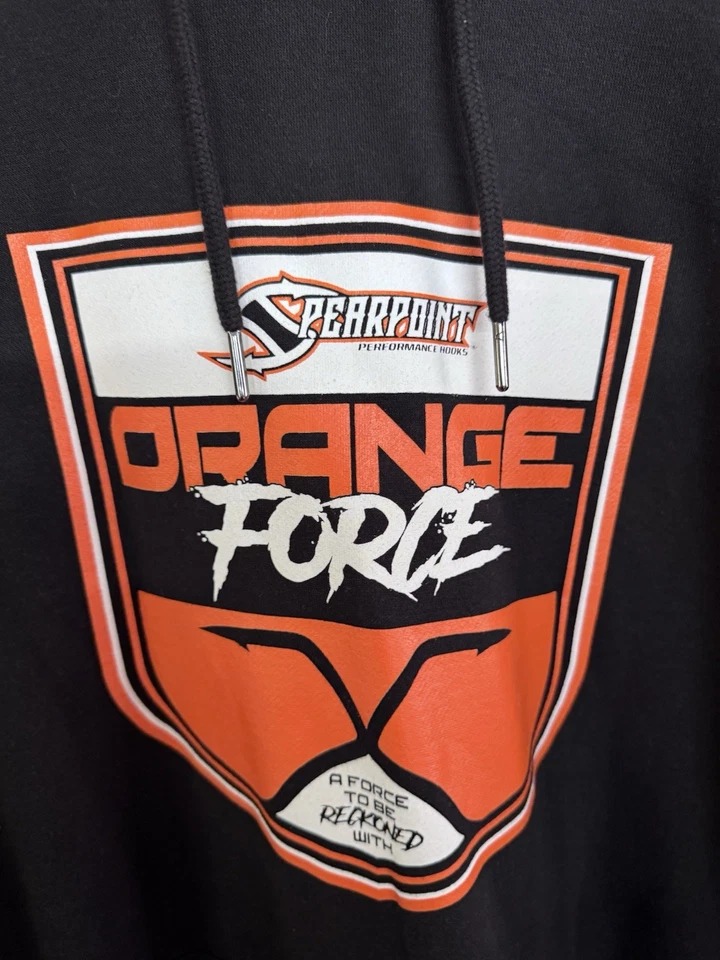Spearpoint Performance Hooks Hoodie Orange Force - Image 2 of 4