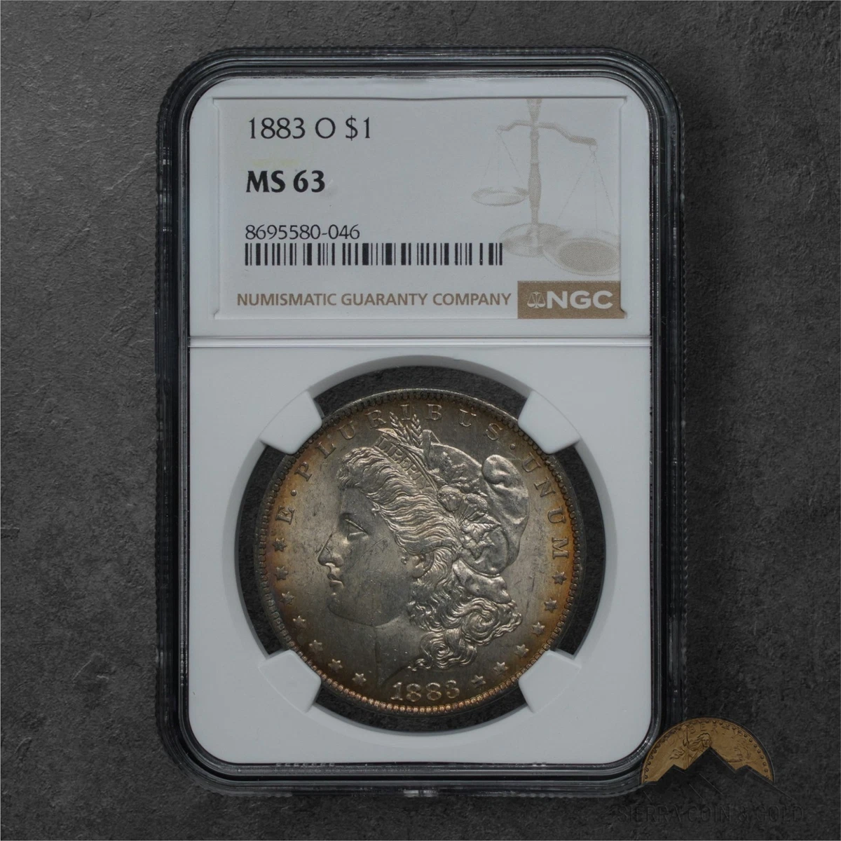 New Orleans Grade MS 63 1883 Year Morgan US Dollars (1878-1921