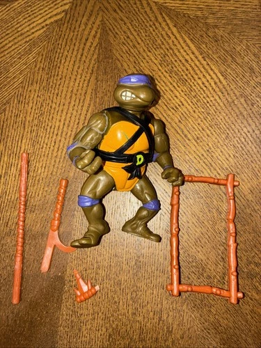 Vintage - 1988 - Donatello - TMNT - Teenage Mutant Ninja Turtles Figure Playmate