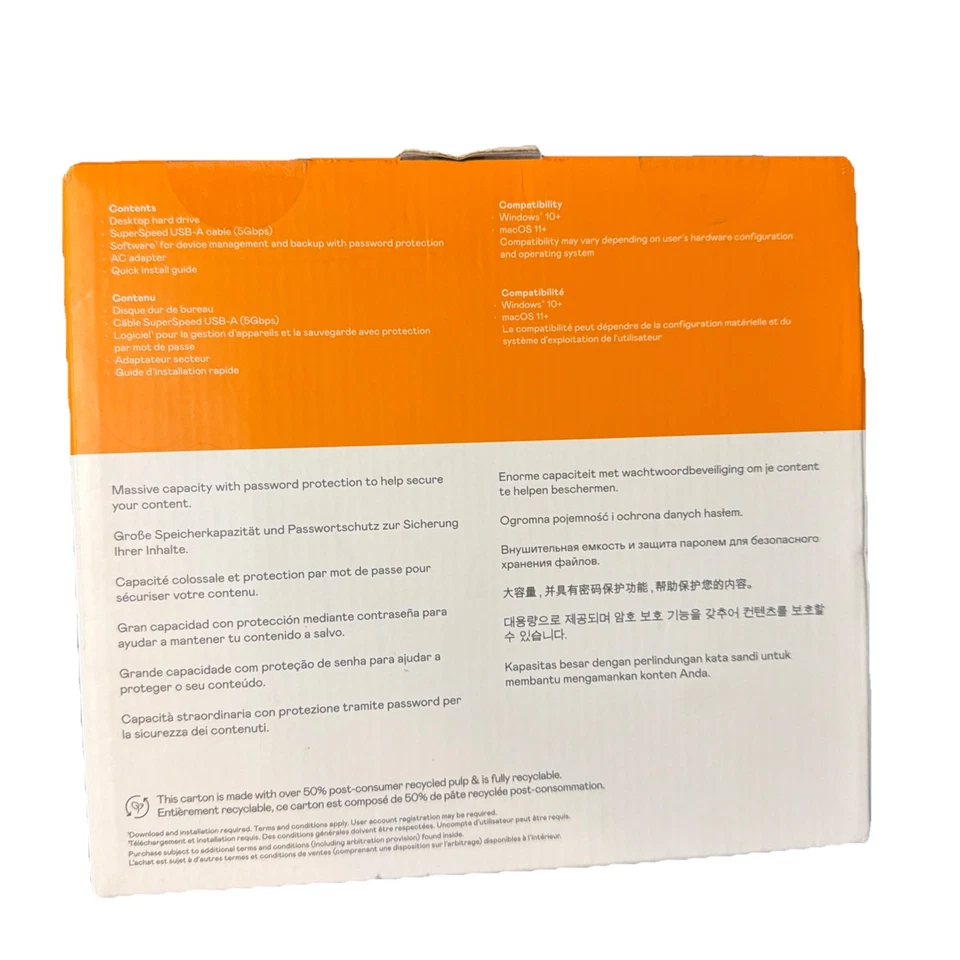 NEW WD My Book 8TB Desktop HDD High Capacity Backup - Image 2 of 4