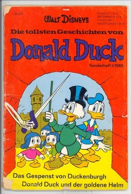 Die tollsten Geschichten von Donald Duck Sonderheft Nr. 1 von 1965 Z4 - Bild 1 von 2