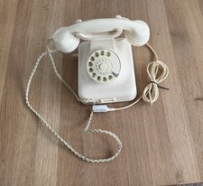 altes Telefon Bakelit Wählscheibe 60er Post W 48 Wählscheibentelefon sehr schön