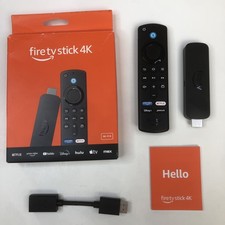 Fire TV Stick 4K (2nd Gen 2023) WiFi 6 with Alexa Voice Remote Streaming Device