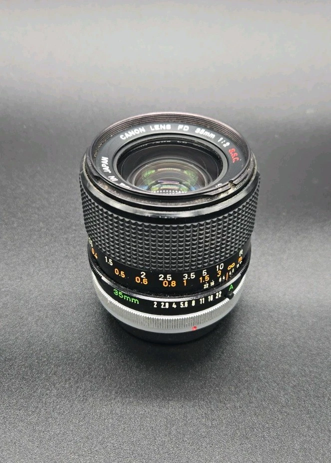 Canon FD 35mm f/2 Camera Lenses for sale | eBay