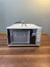 GE Spacemaker Color TV AM/FM Radio 7-7660A Portable 5' Screen Vintage TESTED