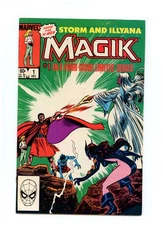 Magik #1: Storm & Ilyana Limited Series Marvel 1983 gemini mailer