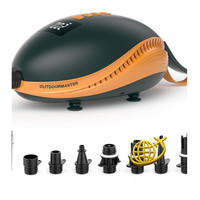OutdoorMaster Hochdruck SUP Pumpe 20PSI Elektrisch 12V Auto
