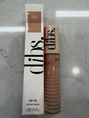 DIBS Beauty Go To Glossy Balm ~  Shade KISS ME QUICK ~0.29z FULL SIZE ~ NIB