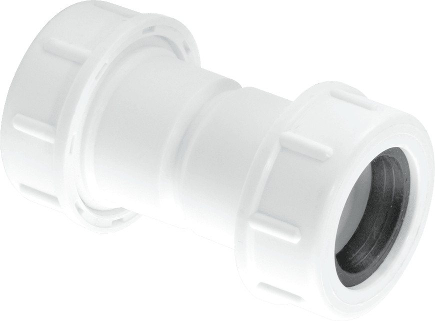 Mcalpine R1m-Co Flexible To Rigid Overflow Pipe Straight Connector - Image 2