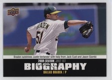 2010 Upper Deck Season Biography Dallas Braden #SB-106 1b6b