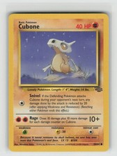 Cubone Unlimited Jungle [JU - 50/64] Pokemon LP on eBay