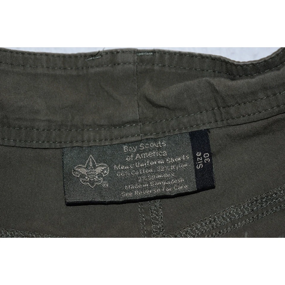 Pantalones Cortos Carga Boy Scouts of America Para Hombre Talla 30 Camping Algodón Mezcla Nylon Foto 4 de 4