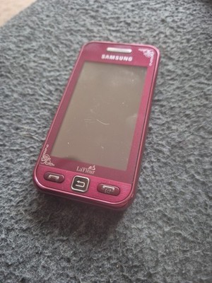 Samsung GT-S5230 La'Fleur Serie Handy, Rot gebraucht