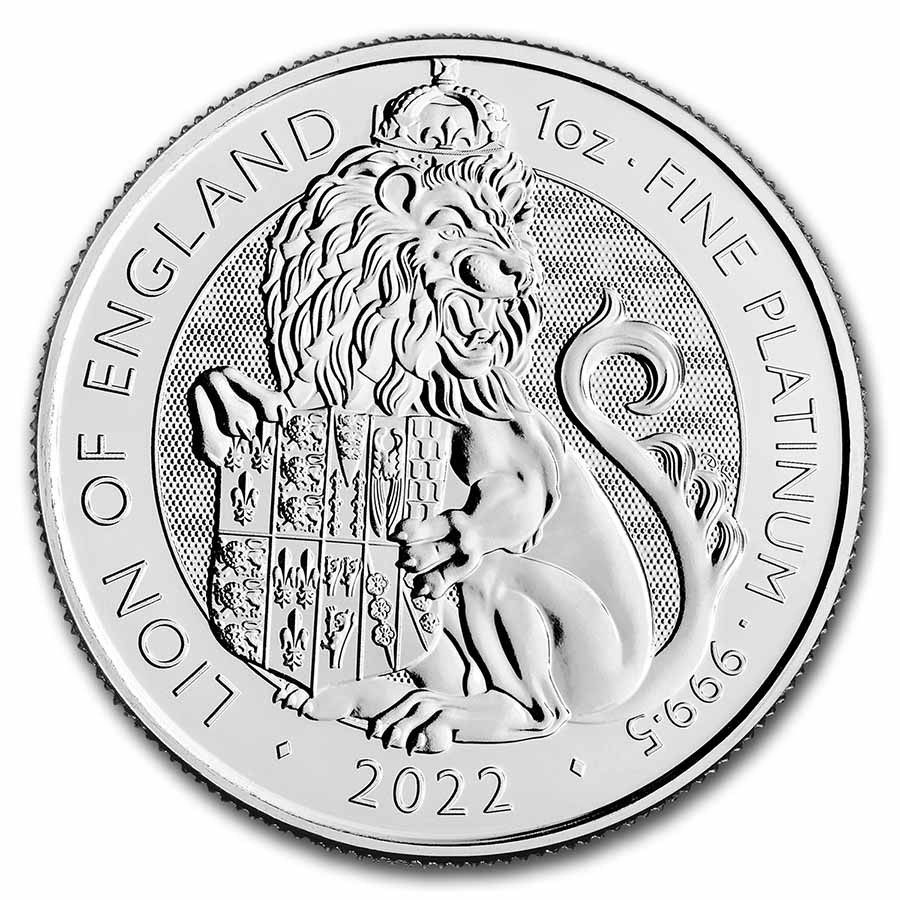 2022 GB 1 oz Platinum Royal Tudor Beasts The Lion of England | eBay