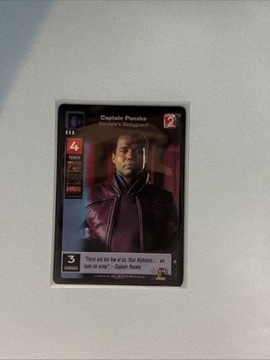 Captain Panaka - Amidala s Bodyguard F4 REFLECTIONS FOIL star wars young jedi