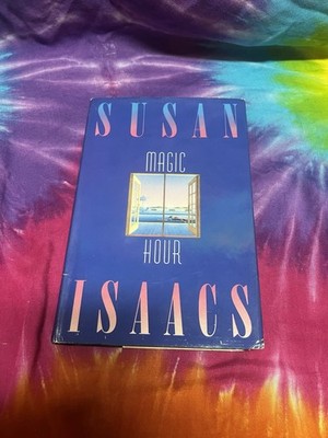 Vintage 1991 Magic Hour by Susan Isaacs Hardcover Murder Mystery 