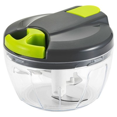 Multi-Function Manual Food Chopper & Processors with Handle and 500ml, Green 