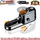 Electric Cigarette Rolling Machine, Portable Tobacco Injector Machine can Grind