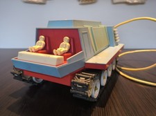 VINTAGE VERY RARE USSR SPACE TOY MOONROVER LUNOKHOD LUNOCHOD SOVIET CCCP PRL