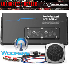pkg AUDIOCONTROL ACX-300.4 MARINE BOAT 4-CHANNEL AMPLIFIER  ACX-BT3 BLUETOOTH
